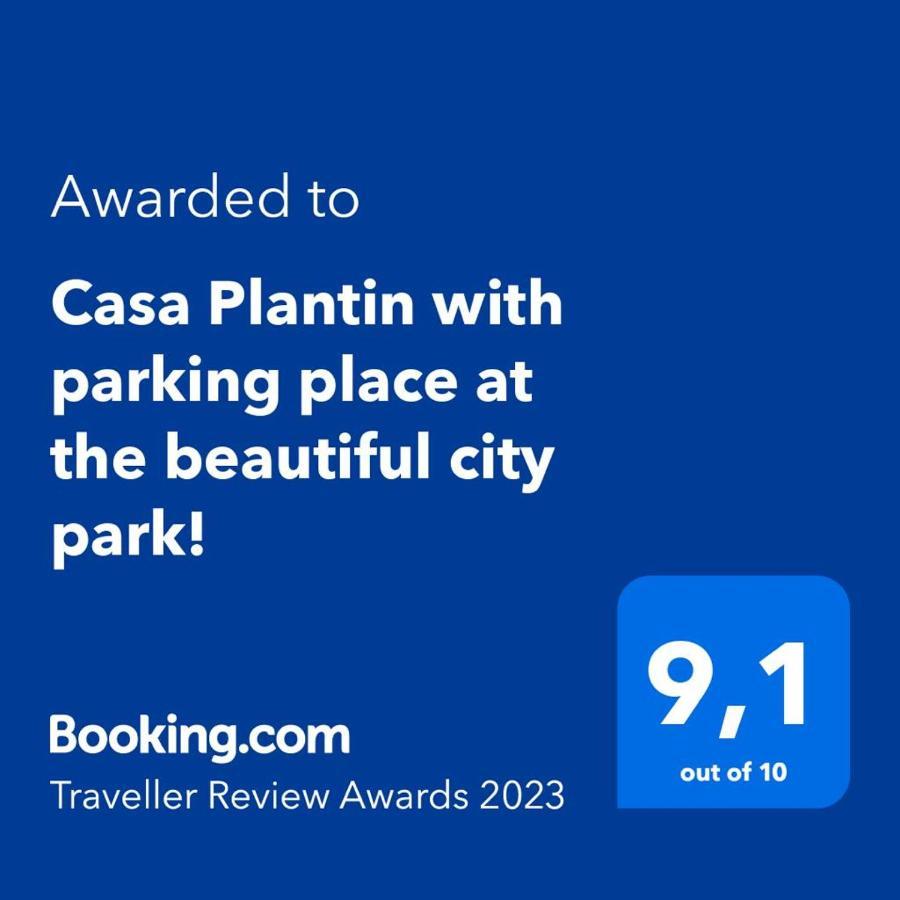 Casa Plantin With Parking Place At The Beautiful Park! Appartement *